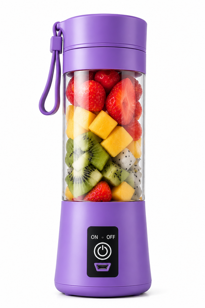 USB Rechargeable Mini Juicer Blender – Portable Personal Blender for Smoothies, Shakes & Juice On the Go