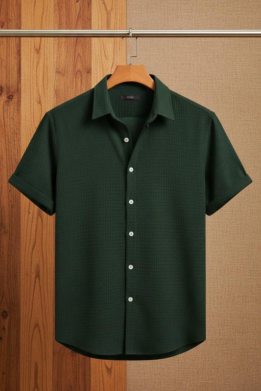 Green Shirt - Front View