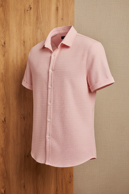 Pink Shirt - Side Angle