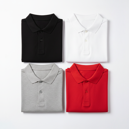 Polo Pack - Flat Lay